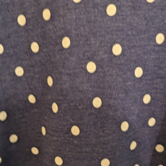 New with tags! Purple tee with white polka dots, size 22/24 - Picture 9 of 13